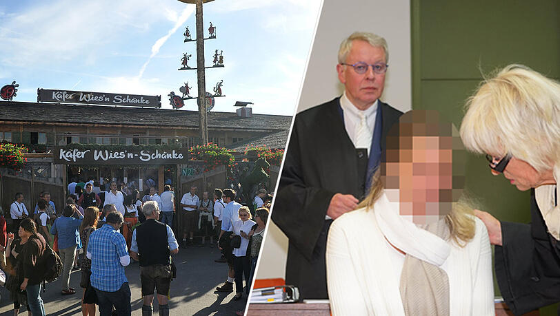 Mordprozess: Simone V. hat vor dem Käferzelt zugestochen. Mordprozess: Simone V. hat vor dem Käferzelt zugestochen.
