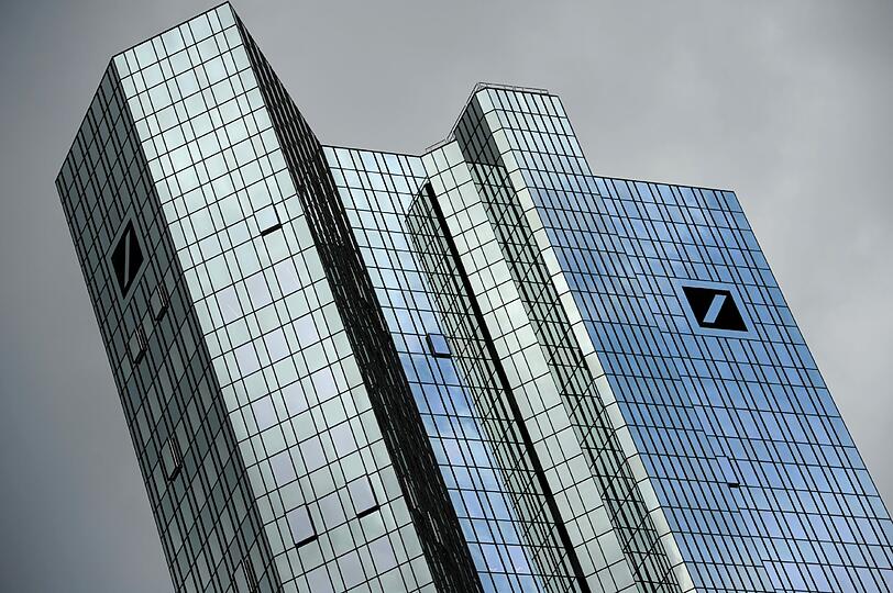 Die Zentrale der Deutschen Bank in Frankfurt am Main.