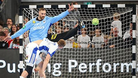 Keeper Andreas Wolff (hinten) - ein Erfolgsgarant der deutschen Handballer.