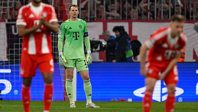 Dicker Patzer vor dem 0:1: Neuer. Dicker Patzer vor dem 0:1: Neuer.