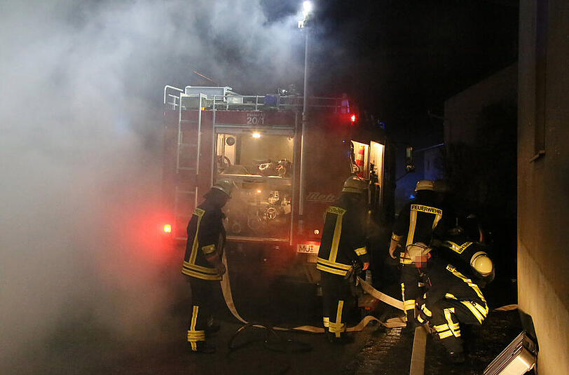 Die Bilder vom Einsatz der Feuerwehr in der Gemeinde Lohkirchen.