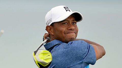Tiger Woods zeigte wieder eine konkurrenzfähige Leistung.