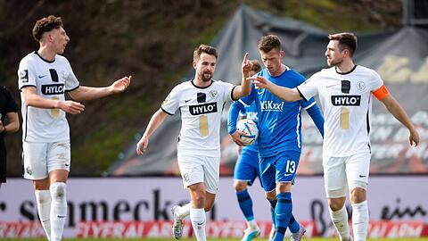Die SV Elversberg kam gegen Meppen nicht über ein 2:2 hinaus.