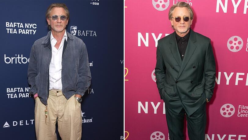Daniel Craig setzt mit seiner aktuellen Filmrolle sowie einem legeren Kleidungsstil neue Maßstäbe in seiner Karriere.