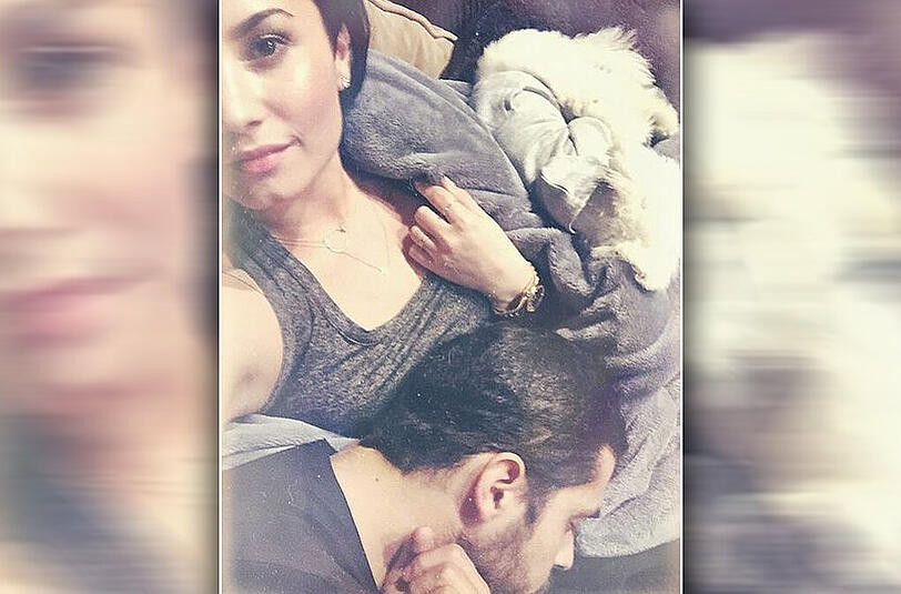 Demi Lovato und ihre Jungs: Ihr Freund Wilmer Valderrama und Hund Buddy