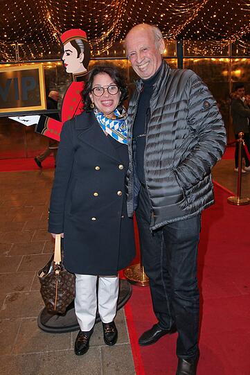 Willy Bogner mit Nichte Claudia