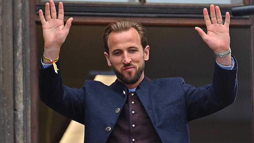 Sein Vertrag l&auml;uft im Sommer 2027 aus: Harry Kane.