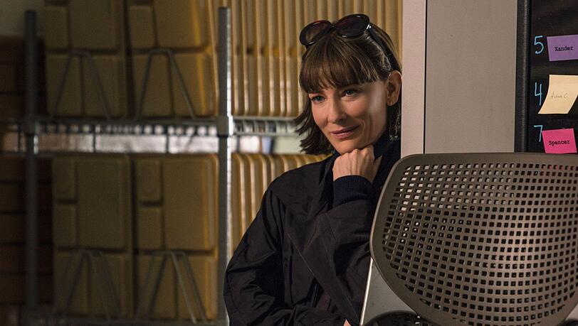 Cate Blanchett als warmherzige und sensible Mutter Bernadette Fox. Cate Blanchett als warmherzige und sensible Mutter Bernadette Fox.