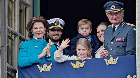 Die schwedische Königsfamilie sieht sich in der Corona-Krise nur virtuell