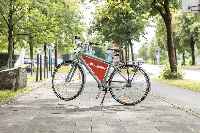 Unterwegs: Wer mal eben zum Termin oder zum Imbiss ums Eck muss, kann ein AZ-Radl benutzen.