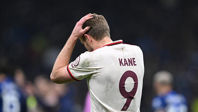 Harry Kane war nach dem Aus in der Champions League völlig konsterniert.