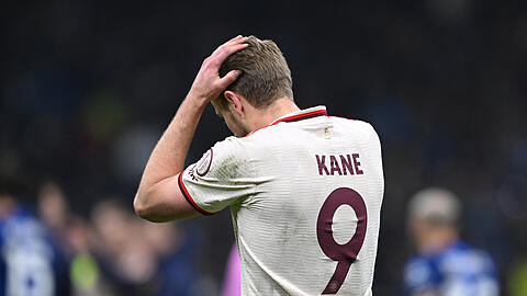 Harry Kane war nach dem Aus in der Champions League völlig konsterniert.