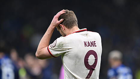 Harry Kane war nach dem Aus in der Champions League völlig konsterniert.