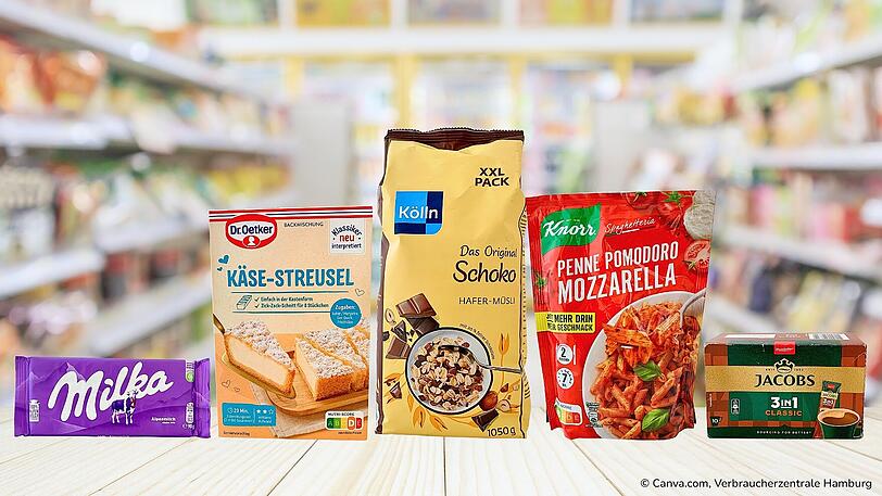 Diese f&uuml;nf Produkte stehen bis 20. Januar f&uuml;r den Negativpreis zur Auswahl.