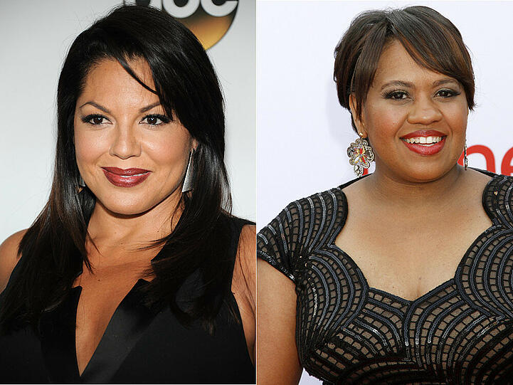 Sara Ramirez (l.) und Chandra Wilson bleiben "Grey's Anatomy" als Dr. Callie Torres und Dr. Miranda Bailey erhalten