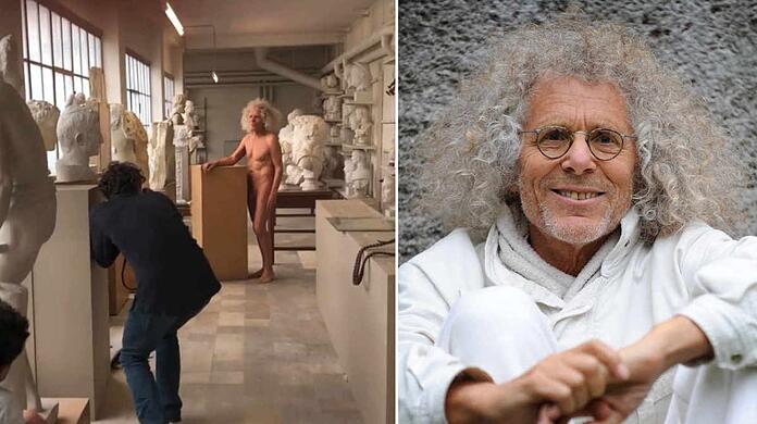 "Ein Problem mit Nacktheit hatte ich noch nie", sagt Rainer Langhans und man glaubt&rsquo;s ihm sofort. Auf die Anfrage von Fotograf Simon Lohmeyer (mit Assistent, fürs "Sleek Magazine") posiert er gern nackt im Museum für Abgüsse klassischer Bildwerke in München. Selbst lebt er seit Jahrzehnten im persönlichen Lockdown.
