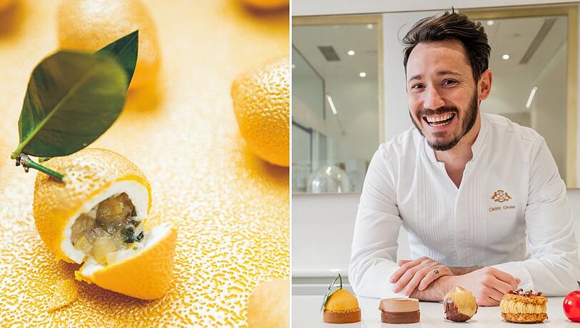 C&eacute;dric Grolet wurde durch seine Frucht-Kreationen weltber&uuml;hmt.