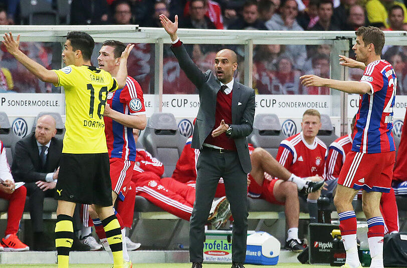 Bis zur Schlussphase hart umkämpft war das DFB-Pokalfinale zwischen Borussia Dortmund und dem FC Bayern.