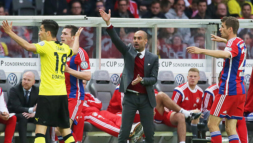 Bis zur Schlussphase hart umkämpft war das DFB-Pokalfinale zwischen Borussia Dortmund und dem FC Bayern. Bis zur Schlussphase hart umkämpft war das DFB-Pokalfinale zwischen Borussia Dortmund und dem FC Bayern.