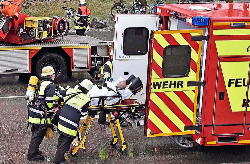 Weitere Bilder vom Feuerwehreinsatz in der Balanstraße.