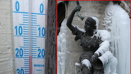 Minus 20 Grad waren in weiten Teilen Bayerns diese Nacht noch vergleichsweise warm. Die rekordkälte gab es im Oberallgäu: Minus 27,3 Grad! München schaffte es auf minus 15 Grad. Minus 20 Grad waren in weiten Teilen Bayerns diese Nacht noch vergleichsweise warm. Die rekordkälte gab es im Oberallgäu: Minus 27,3 Grad! München schaffte es auf minus 15 Grad.