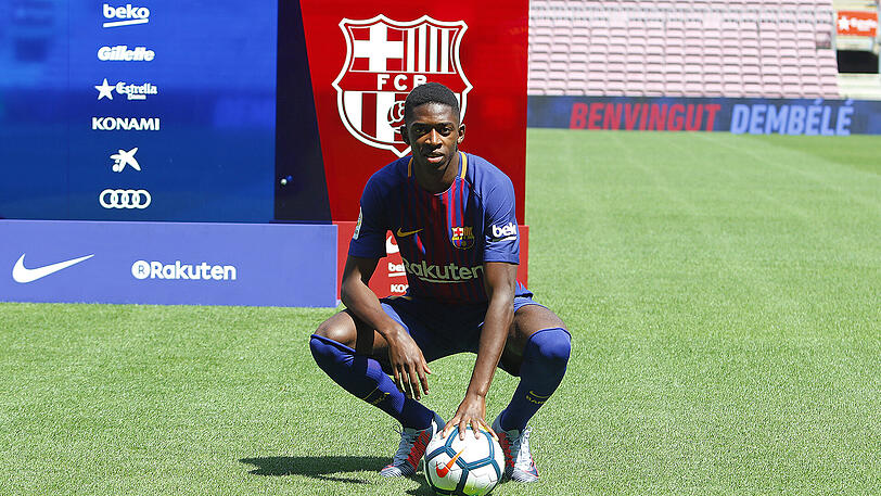 Ousmane Dembélé: Barcas neues Top-Talent verpatzt die Präsentation