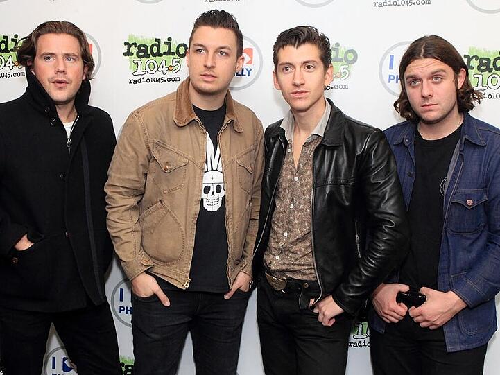 Arctic Monkeys bei einem Radio-Event in Philadelphia