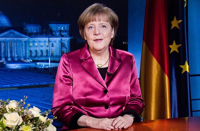 Angela Merkel wird sich am Donnerstag in ihrer Neujahrsansprache an die deutsche Bevölkerung richten. (Archivbild)