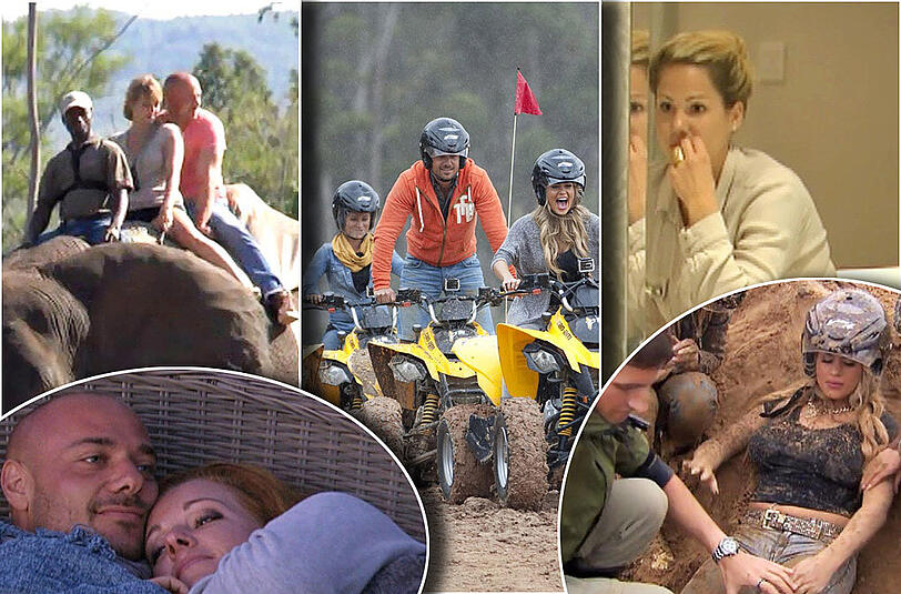 In der vierten Folge von "Der Bachelor" wird's rasant, intim und auch wieder zickig. Die Bilder zum Durchklicken!