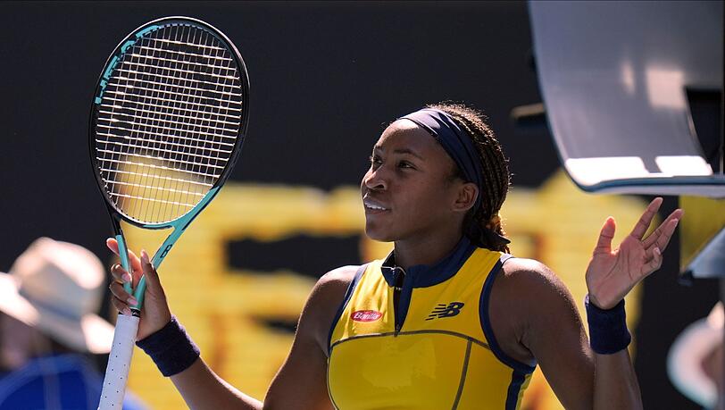 Verwandelte nach 3:08 Stunden ihren ersten Matchball: Coco Gauff.