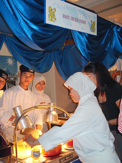 Oktoberfest in Jakarta, Indonesien.