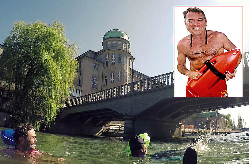 Wie einst David Hasselhoff: Bürgermeister Josef Schmid will selbst einen Tag Dienst als Bademeister tun, sollte an der Isar tatsächlich ein Flussbad gebaut werden.