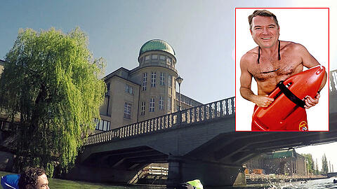 Wie einst David Hasselhoff: Bürgermeister Josef Schmid will selbst einen Tag Dienst als Bademeister tun, sollte an der Isar tatsächlich ein Flussbad gebaut werden.