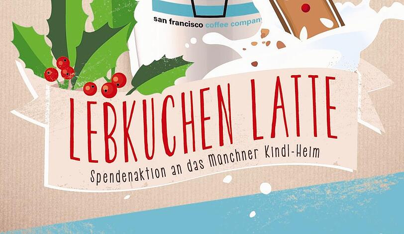 Dieser Weihnachtskaffee ist Mittelpunkt einer Spendenaktion fürs Münchner-Kindl-Heim.