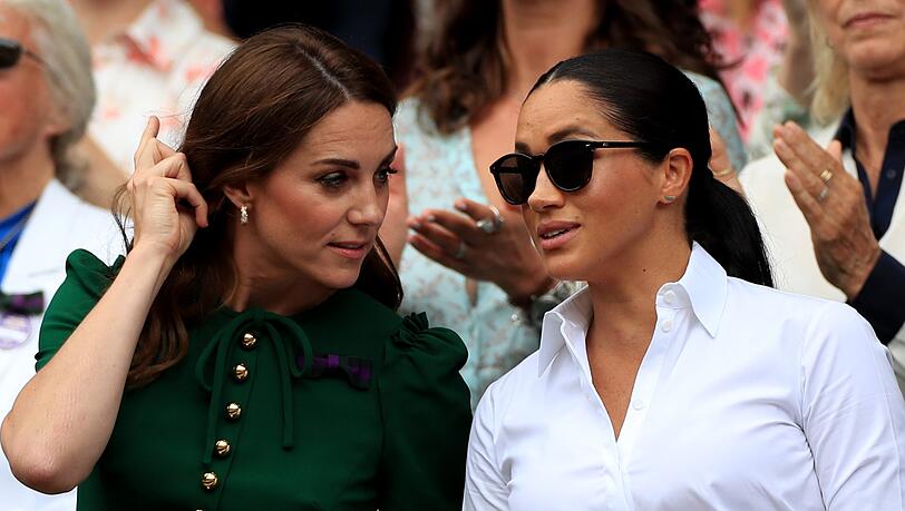 Nach anfänglicher Freundschaft soll es zwischen Herzogin Kate und Herzogin Meghan gekracht haben. (Archivbild) Nach anfänglicher Freundschaft soll es zwischen Herzogin Kate und Herzogin Meghan gekracht haben. (Archivbild)