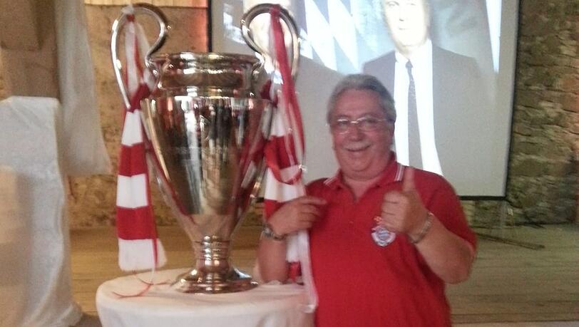 Simmerl nach dem Champions-League-Coup 2013 in London.