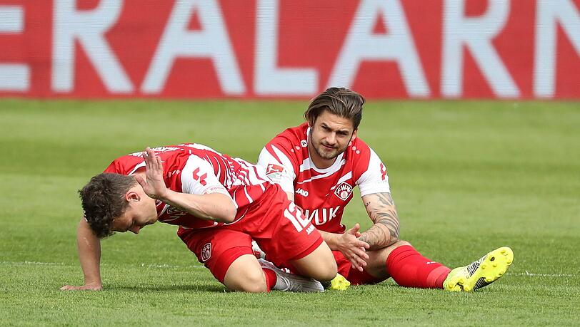 Traurige Gewissheit: Die Würzburger Kickers  sind abgestiegen.