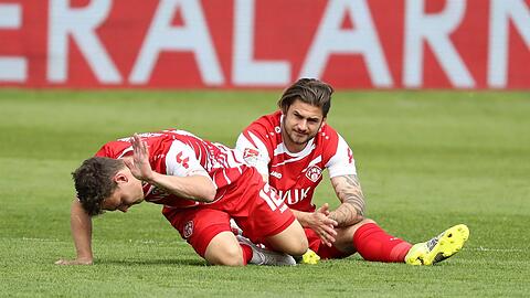 Traurige Gewissheit: Die Würzburger Kickers  sind abgestiegen.