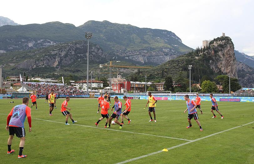 Der FC Bayern im Trentino - Bilder aus dem Trainingslager.