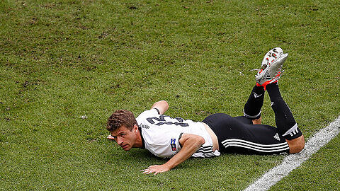 Bruchlandung für Thomas Müller: Der Bayern-Profi steht in der Flop-Elf der EM.