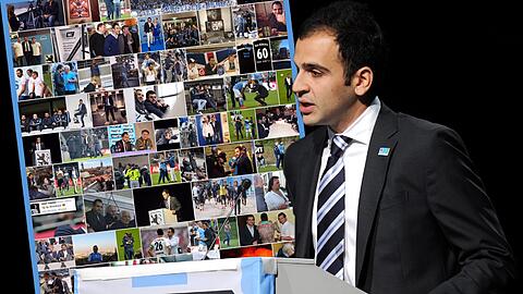 Der geschasste Löwen-Geschäftsführer Noor Basha hat sich mit einem Bild bei Twitter geäußert.