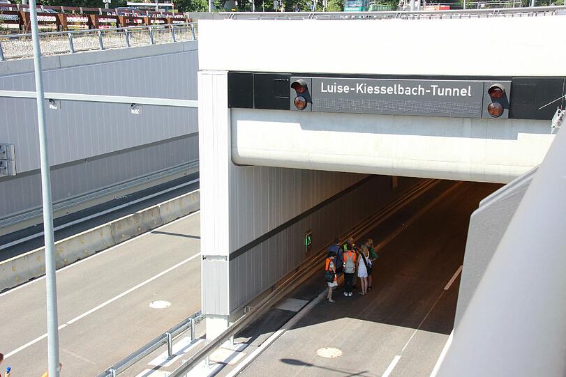 So gut wie fertig: Die Bilder vom Luise-Kiesselbach-Tunnel.
