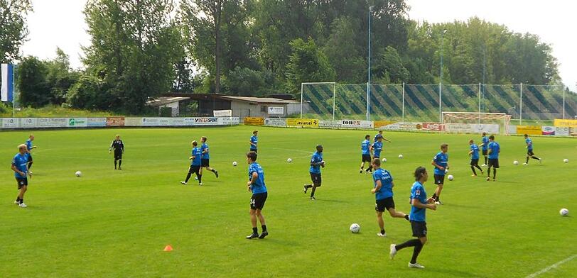 Neue Bilder aus dem Trainingslager: Die Löwen schwitzen in Gottsdorf an der Donau. Die Bilder