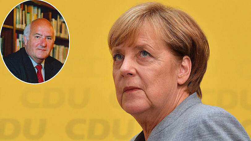 Kanzlerin Angela Merkel gestern im Konrad-Adenauer-Haus in Berlin. Politikwissenschaftler Werner Weidenfeld beschreibt die Politik der CDU-Chefin als &bdquo;zuverlässig und pragmatisch&ldquo;.
