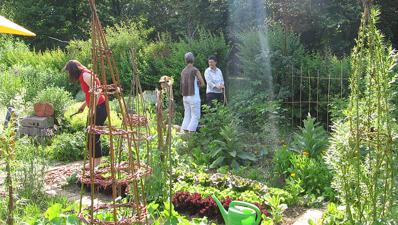 Der ÖBZ-Garten. Der ÖBZ-Garten.