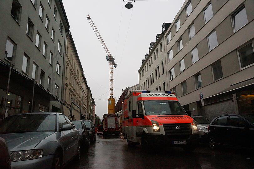Die Bilder vom Polizeieinsatz an der Klenzestraße.