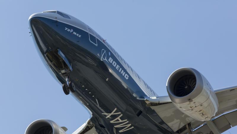 Eine Boeing 737 MAX 7. Mit dem Flugzeugmodell fing die Krise beim US-Flugzeugbauer an. Eine Boeing 737 MAX 7. Mit dem Flugzeugmodell fing die Krise beim US-Flugzeugbauer an.