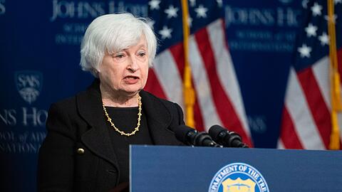 Janet Yellen, Finanzministerin der USA.