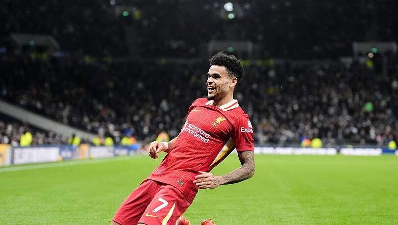 Auf dem Weg nach München?: Die Bayern stehen wegen Luis Díaz vor Verhandlungen mit Liverpool.