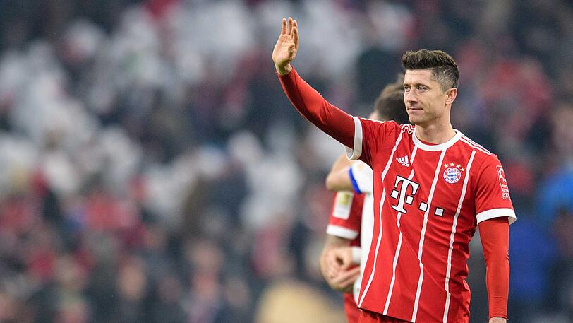 Egalisierte den Heynckes-Rekord: Robert Lewandowski.